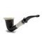 Butz Choquin Calabash sandblast white Detailbild 3