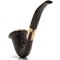 Butz Choquin Calabash XL schwarz sand horn (14408) Detailbild 3