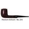 Davidoff Rot poliert [Série 200] Medium Billiard No. 214