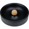 Rund Schwarz 2-teilig ohne Aufsatz