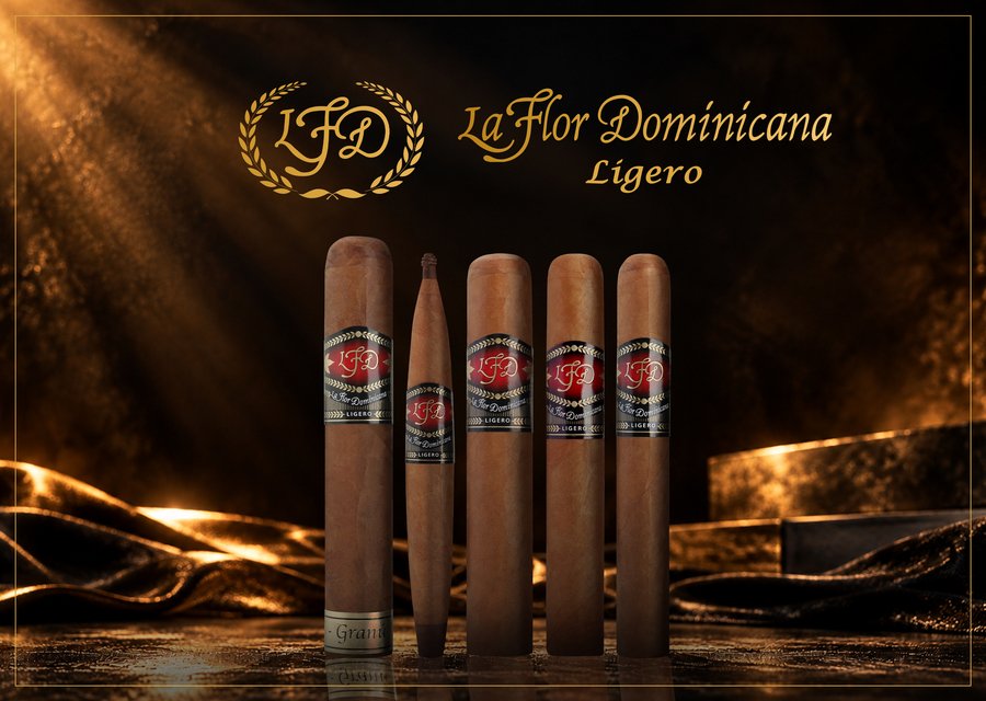 La Flor Dominicana Ligero LFD Zigarren unterschiedliche Formate