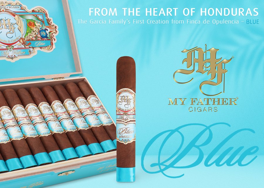 My Father Cigars Blue FROM THE HEART OF HONDURAS