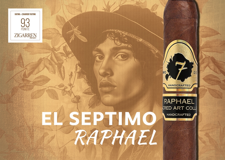 Raphael Zigarre aus der Serie Sacred Arts von El Septimo.