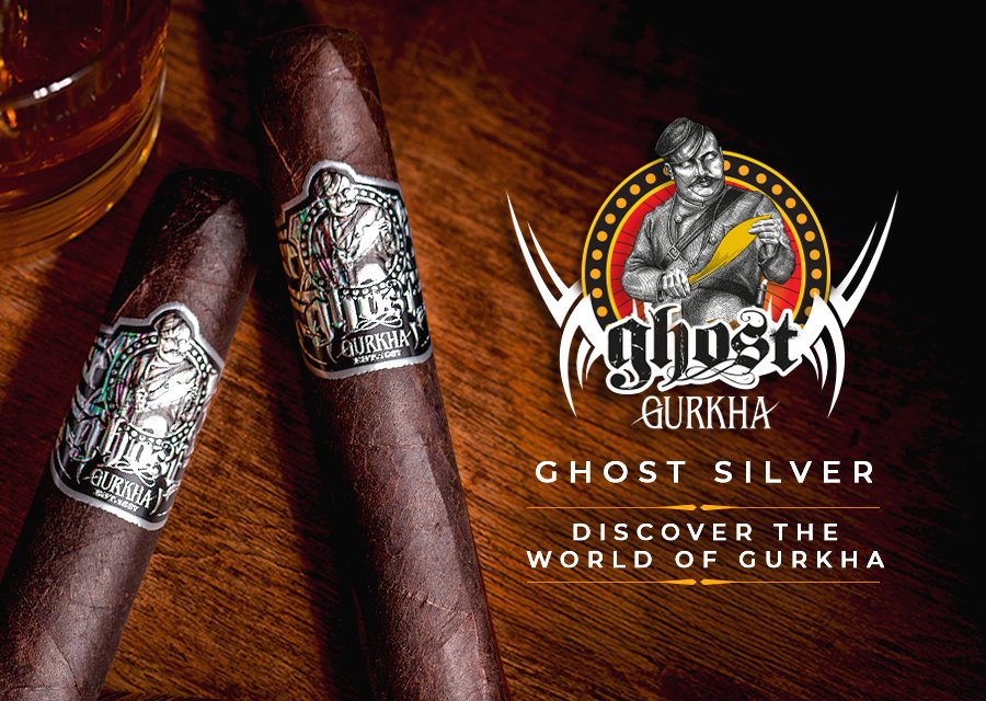 Gurkha Ghost Silver Zigarren DISCOVER THE WORLD OF GURKHA