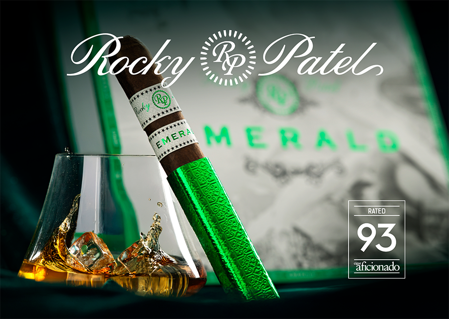 Rocky Patel Emerald Zigarre Cigar Aficionado Rated 93 Points