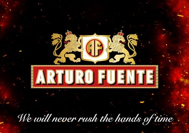 Arturo Fuente Logo We will never rush the Hands of Time