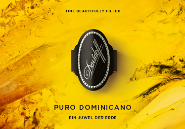 Davidoff Puro Dominicano Zigarre Bauchbinde Ein Juwel der Erde