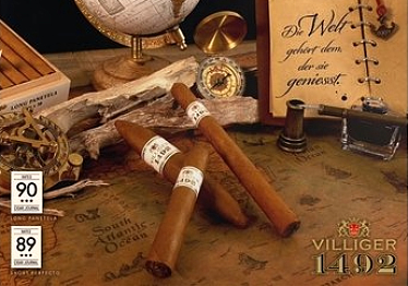 Braune 1492 Zigarren von Villiger
