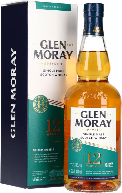 Glen Moray Single Malt Whisky 12 Years