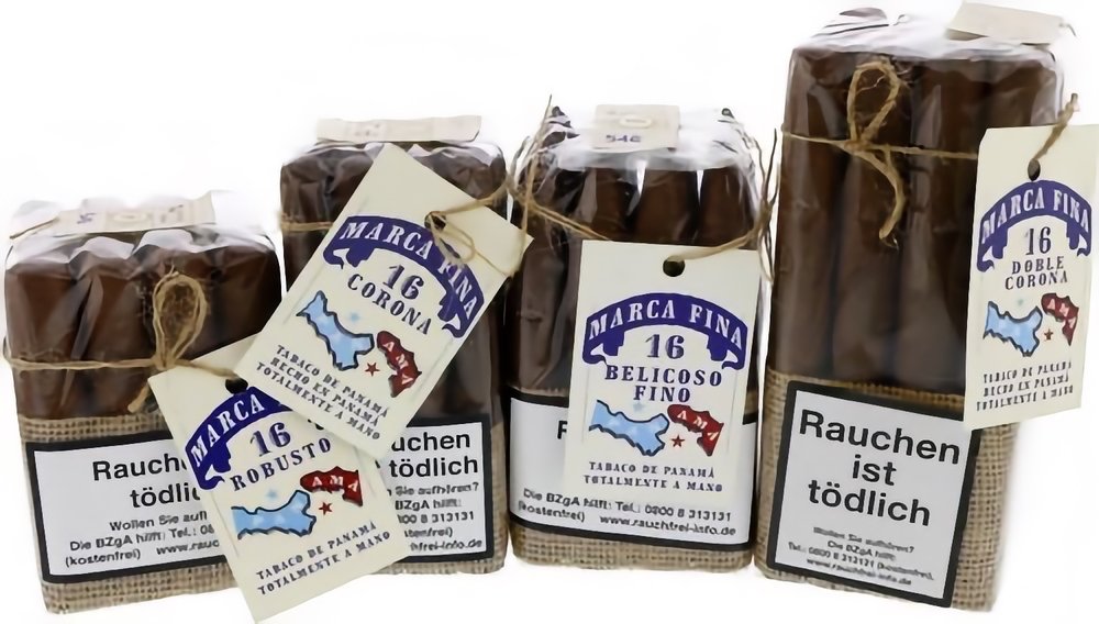 Marca Fina Panama Zigarren