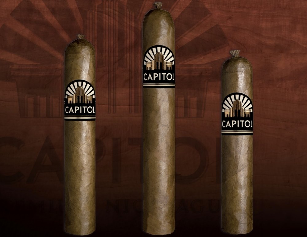 All formats of the Capitol Premium Nicaragua cigar series.