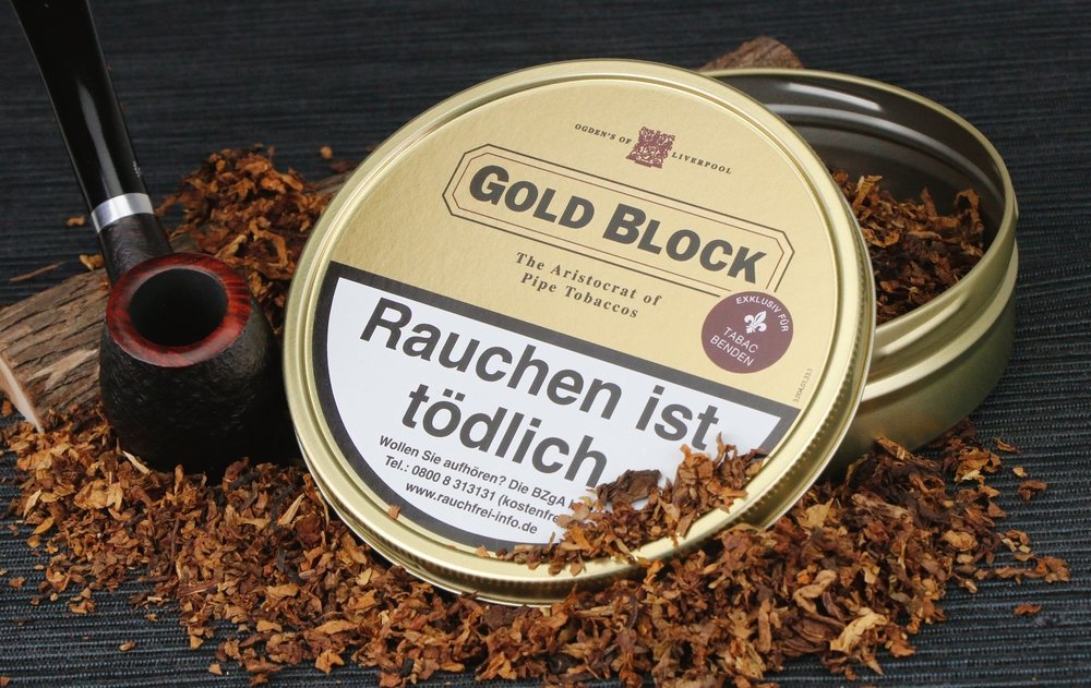 Gold Block Pfeifentabak