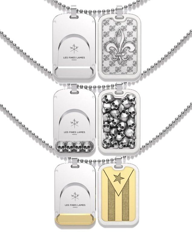 Les Fines Lames Le Tag (Cutter mit Kette)