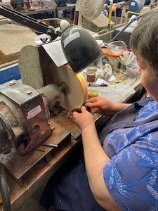 Pipe manufacturing at Dunhill in London