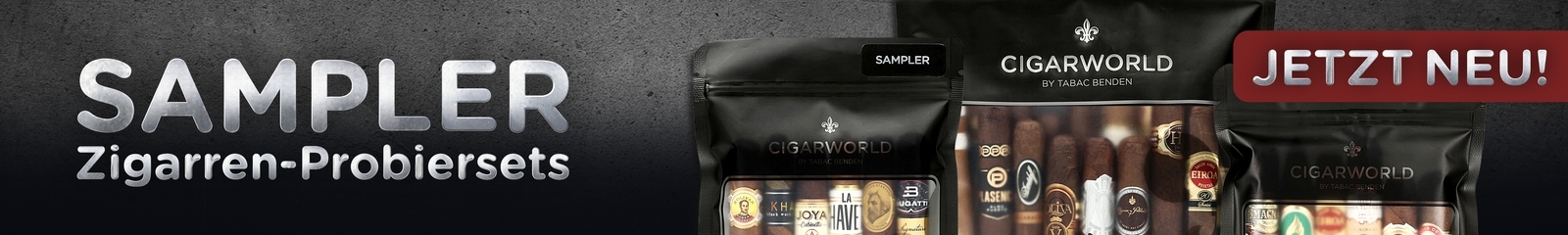 Cigar Samplers and Tasting Sets