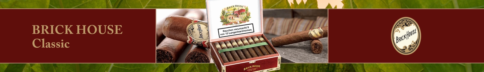 Brick House – Zigarren und Merchandise